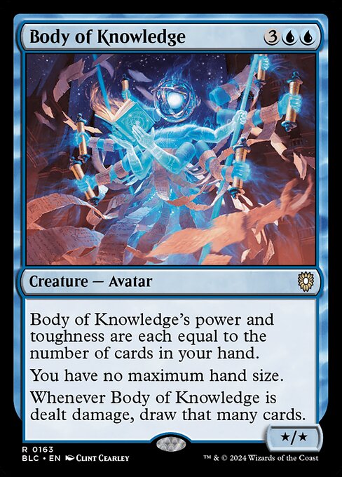 Body of Knowledge (Bloomburrow Commander #163)