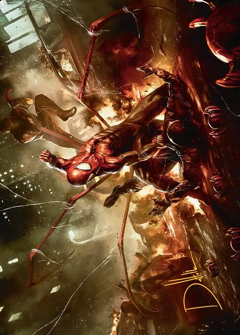 Superior Spider-Man // Superior Spider-Man magic the gathering card art
