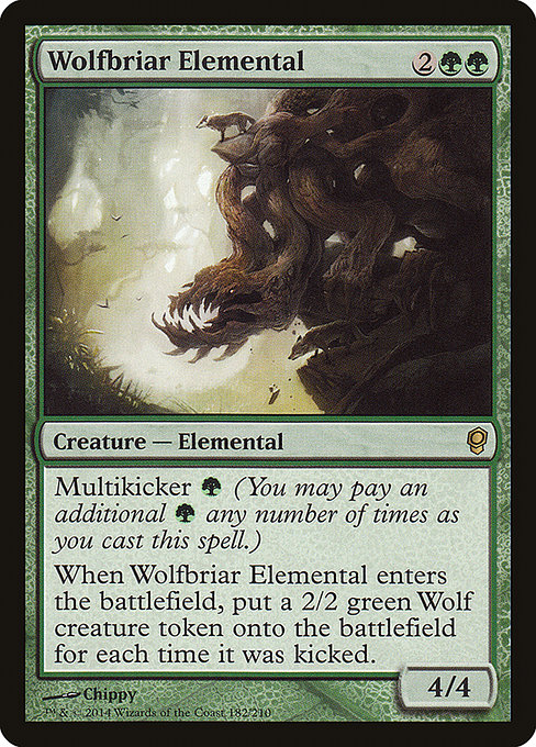 Wolfbriar Elemental (Conspiracy #182)