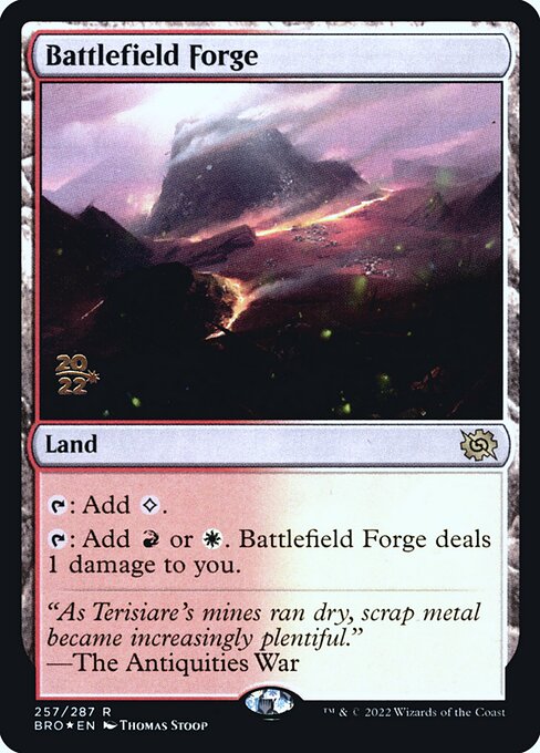 Battlefield Forge (The Brothers' War Promos #257s)