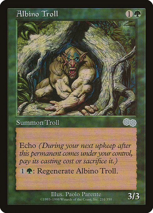Albino Troll card image