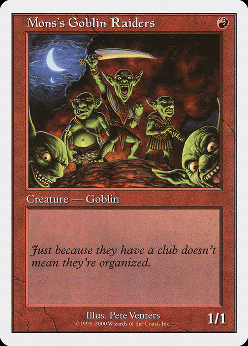 Mons's Goblin Raiders (Starter 2000 #32)