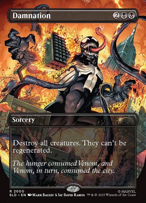 Damnation magic the gathering card art