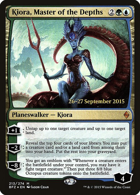 Kiora, Master of the Depths card image