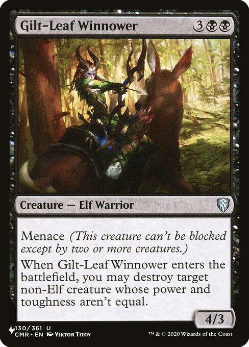 Gilt-Leaf Winnower (The List)