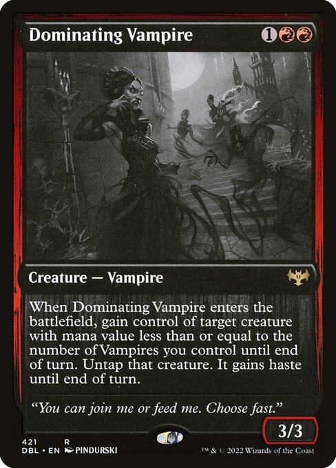 Dominating Vampire (Innistrad: Double Feature #421)