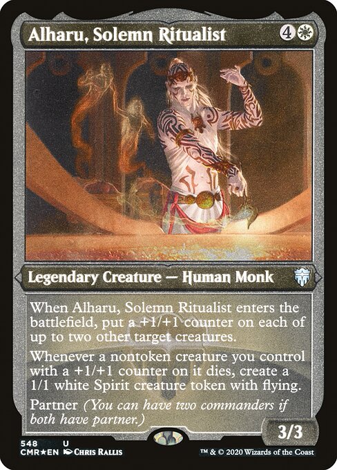 Alharu, Solemn Ritualist (Commander Legends #548)