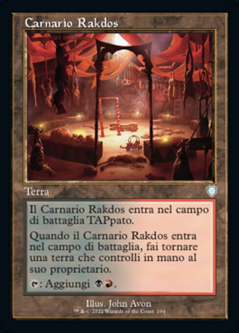 Rakdos Carnarium (The Brothers' War Commander #194)