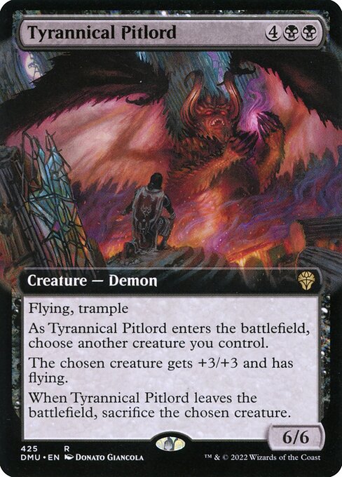 Tyrannical Pitlord (Dominaria United #425)