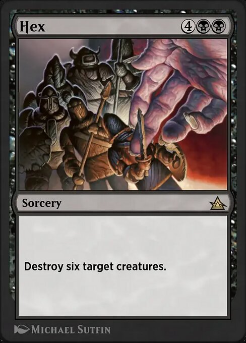 Hex magic the gathering card art
