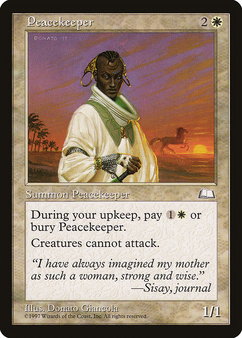 Peacekeeper card image