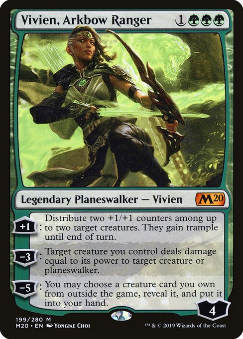 Vivien, Arkbow Ranger (Core Set 2020 #199)