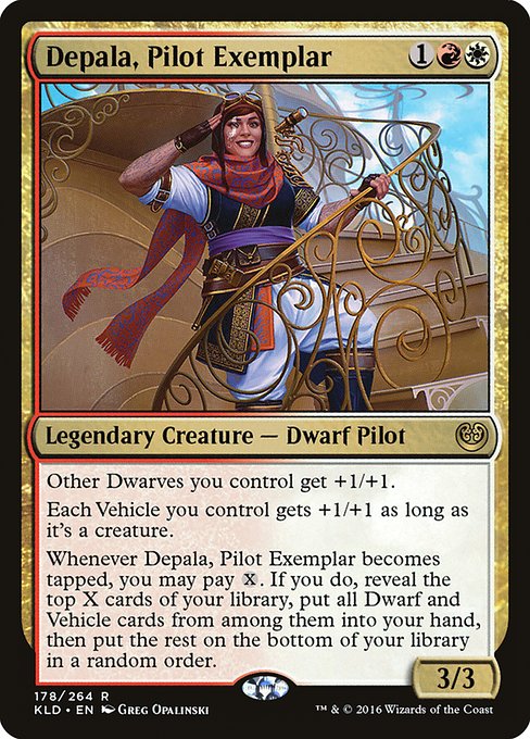 Depala, Pilot Exemplar (Kaladesh #178)