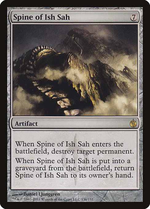 Spine of Ish Sah card image