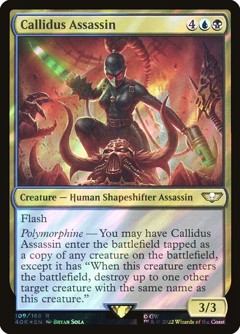 Callidus Assassin card image