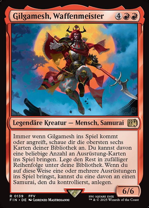 Gilgamesh, Master-at-Arms