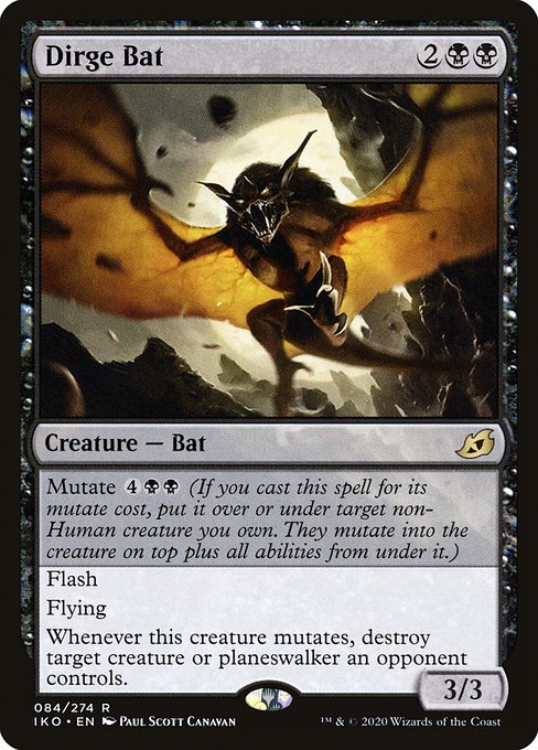 Dirge Bat (iko) 84 Dirge Bat (iko) 84