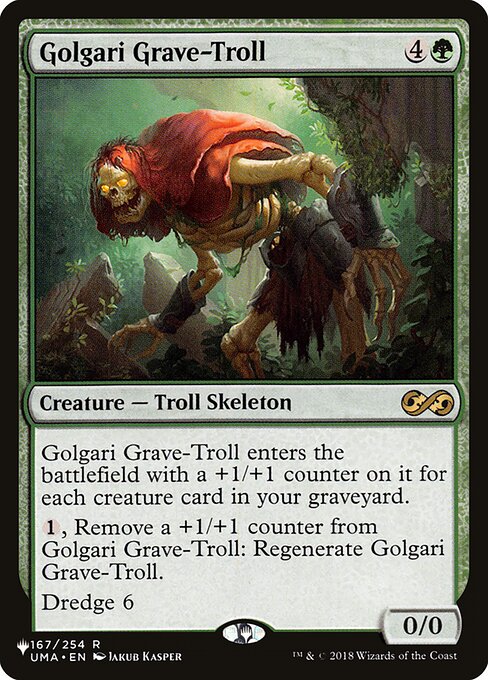 Troll des tombes golgari|Golgari Grave-Troll