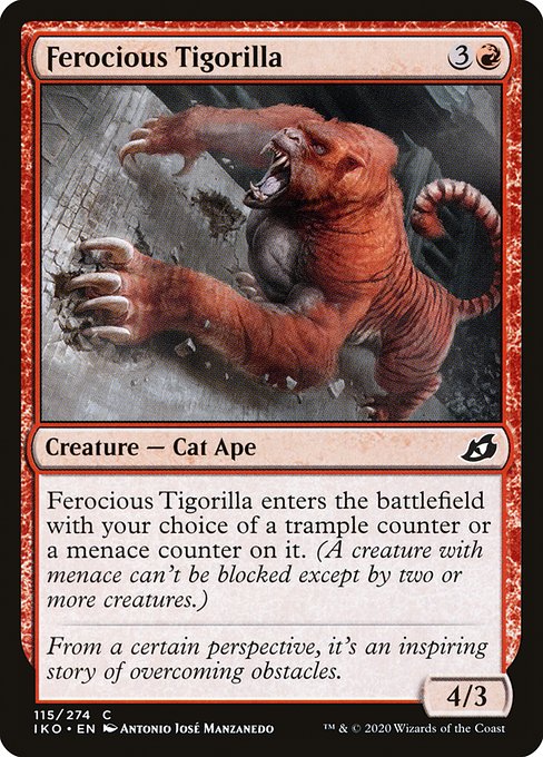 Ferocious Tigorilla card image