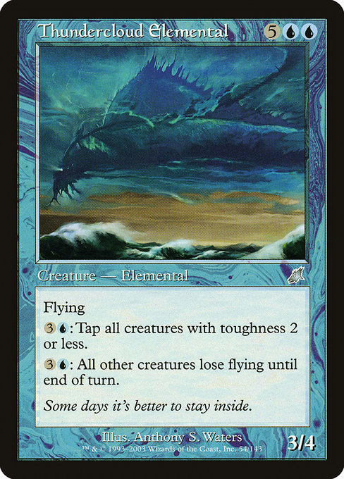 Thundercloud Elemental card image