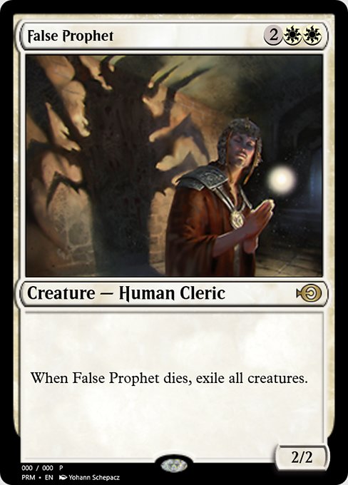 False Prophet (Magic Online Promos #62469)
