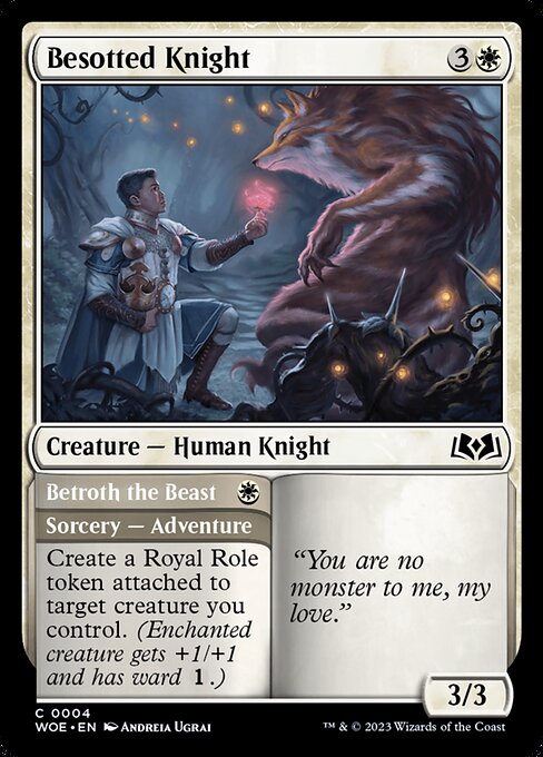 Besotted Knight // Betroth the Beast (woe) 4