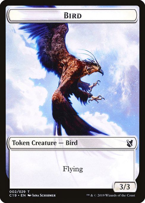 Bird (Commander 2019 Tokens #2)