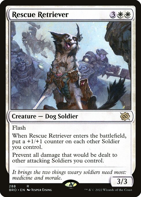 Rescue Retriever (The Brothers' War #288)