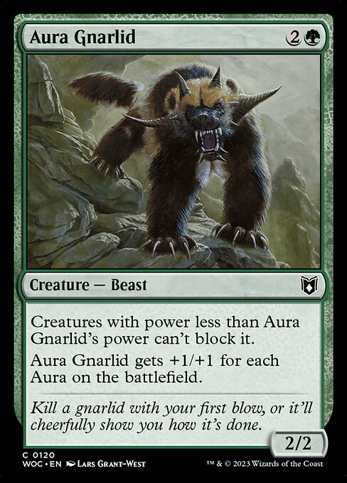 Aura Gnarlid (Wilds of Eldraine Commander #120)