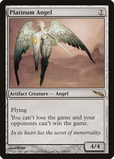 Platinum Angel (Mirrodin #228)