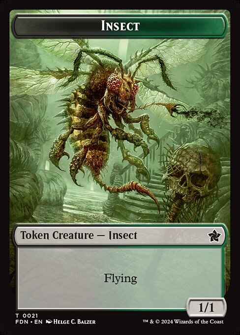 Insect (Foundations Tokens #21)