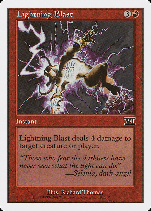 Lightning Blast (Classic Sixth Edition #193)