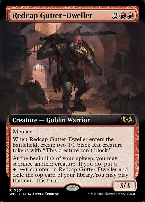 Redcap Gutter-Dweller (Wilds of Eldraine #351)