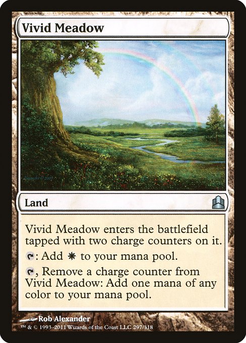 Vivid Meadow (Commander 2011 #297)