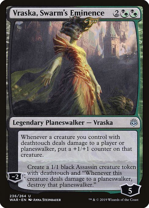 Vraska, Swarm's Eminence (War of the Spark #236)