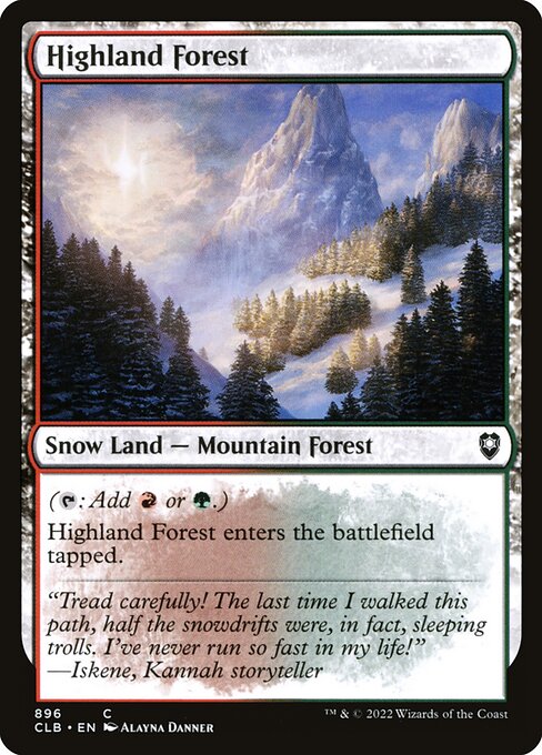 Highland Forest (clb) 896