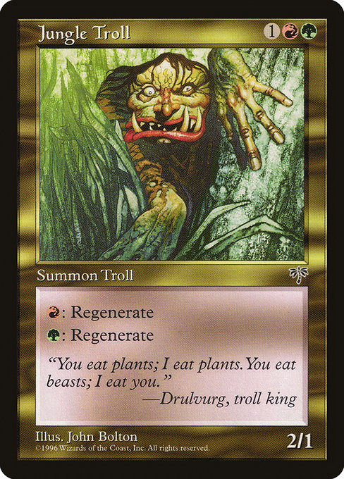 Jungle Troll (Mirage #269)