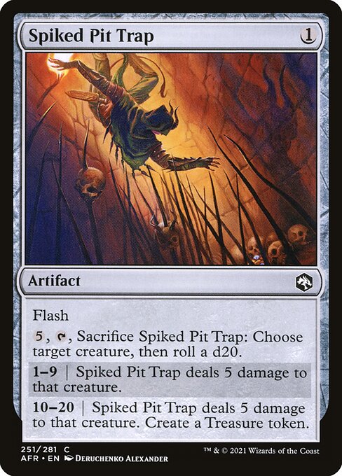 Spiked Pit Trap card image