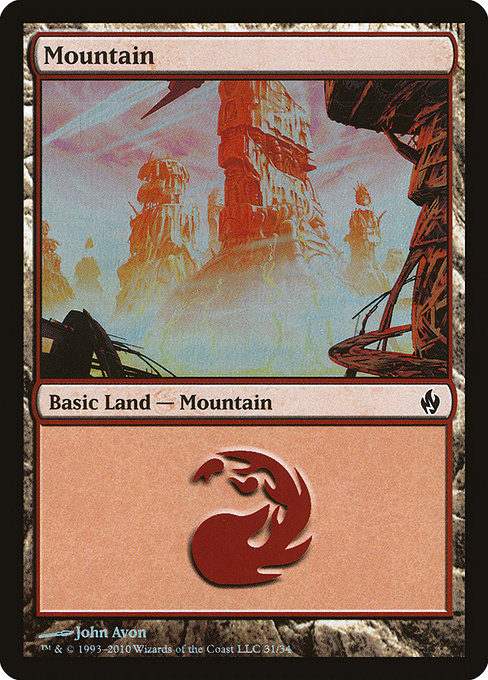 Mountain (Premium Deck Series: Fire and Lightning #31)