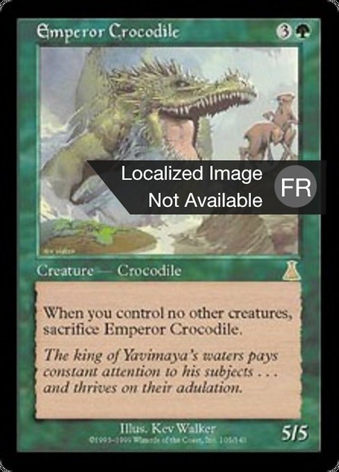 Emperor Crocodile (Urza's Destiny #105)