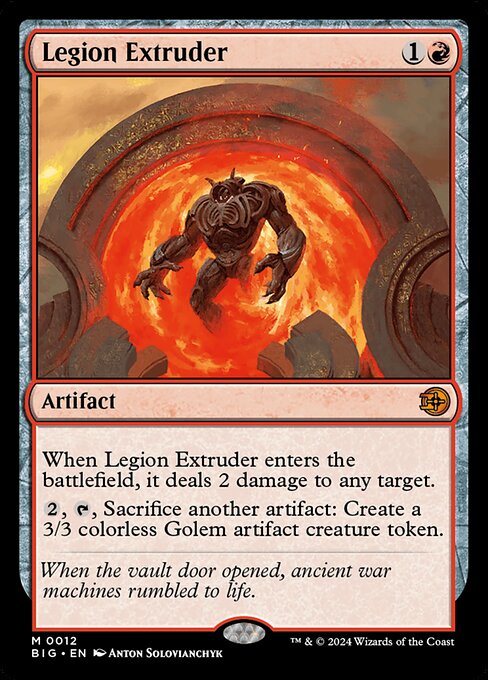 Legion Extruder (The Big Score #12)