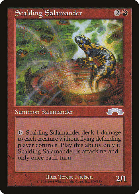 Salamandre brûlante