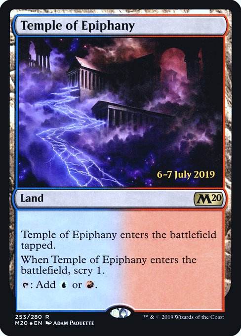 Temple of Epiphany (Core Set 2020 Promos #253s)