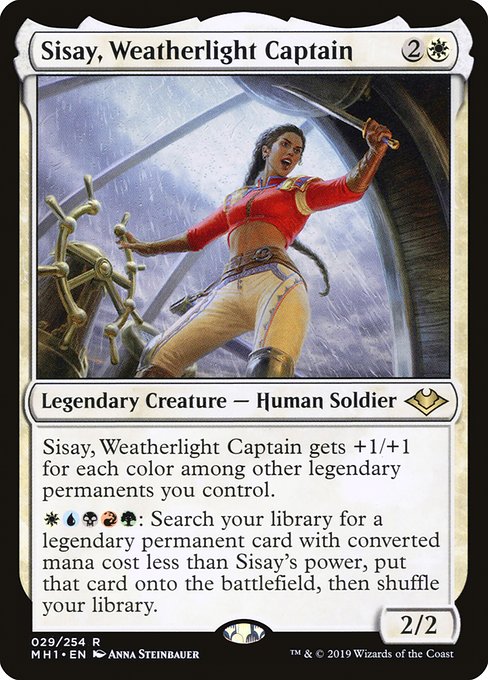 Sisay, Weatherlight Captain (MH1)