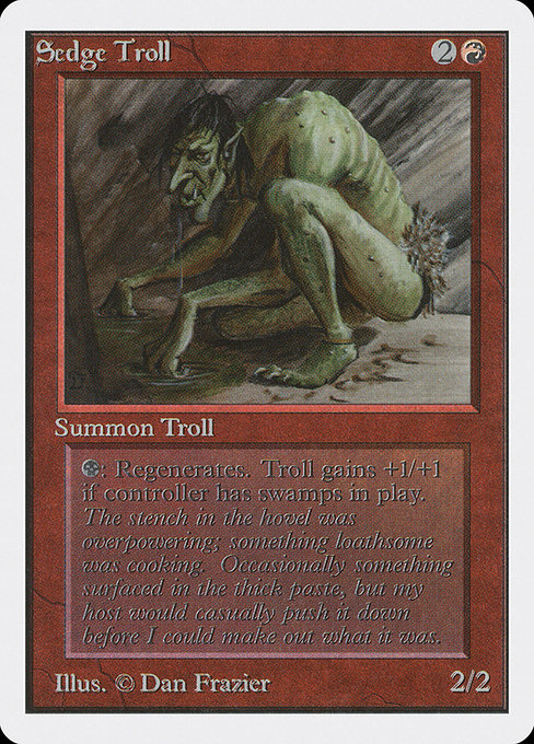 Sedge Troll (Unlimited Edition #173)