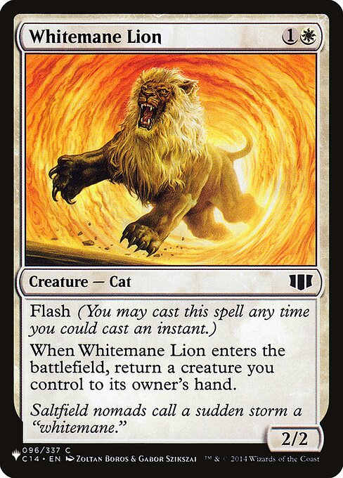 Whitemane Lion (The List #C14-96)