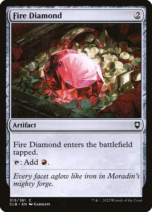 Fire Diamond (Commander Legends: Battle for Baldur's Gate #313)