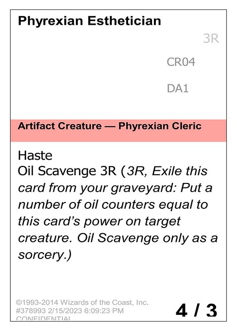 Phyrexian Esthetician