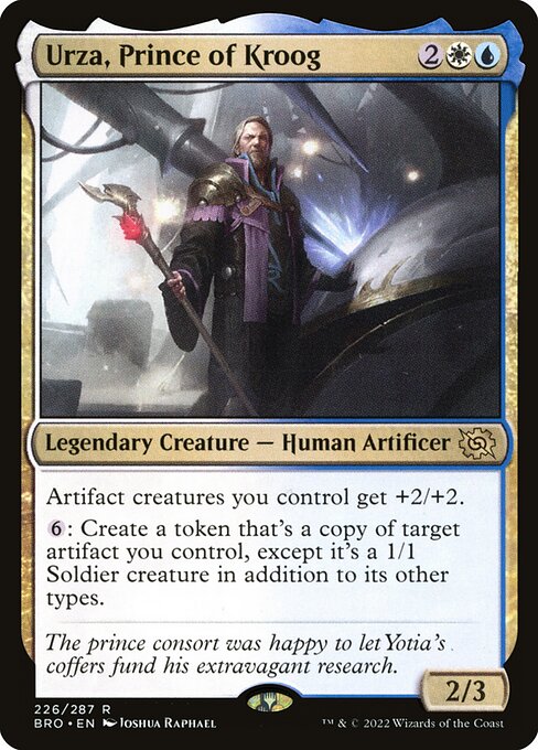 Urza, Prince of Kroog (The Brothers' War #226)