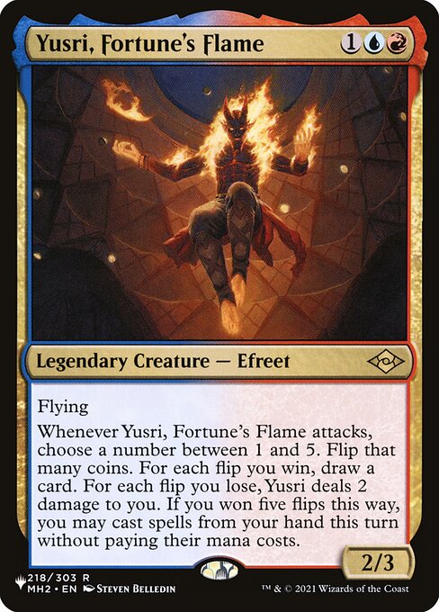Yusri, Fortune's Flame (The List #MH2-218)